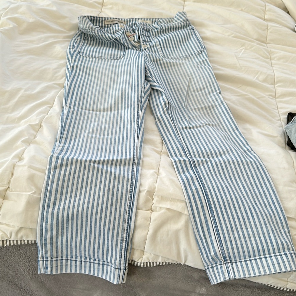 Pilcro striped jeans!